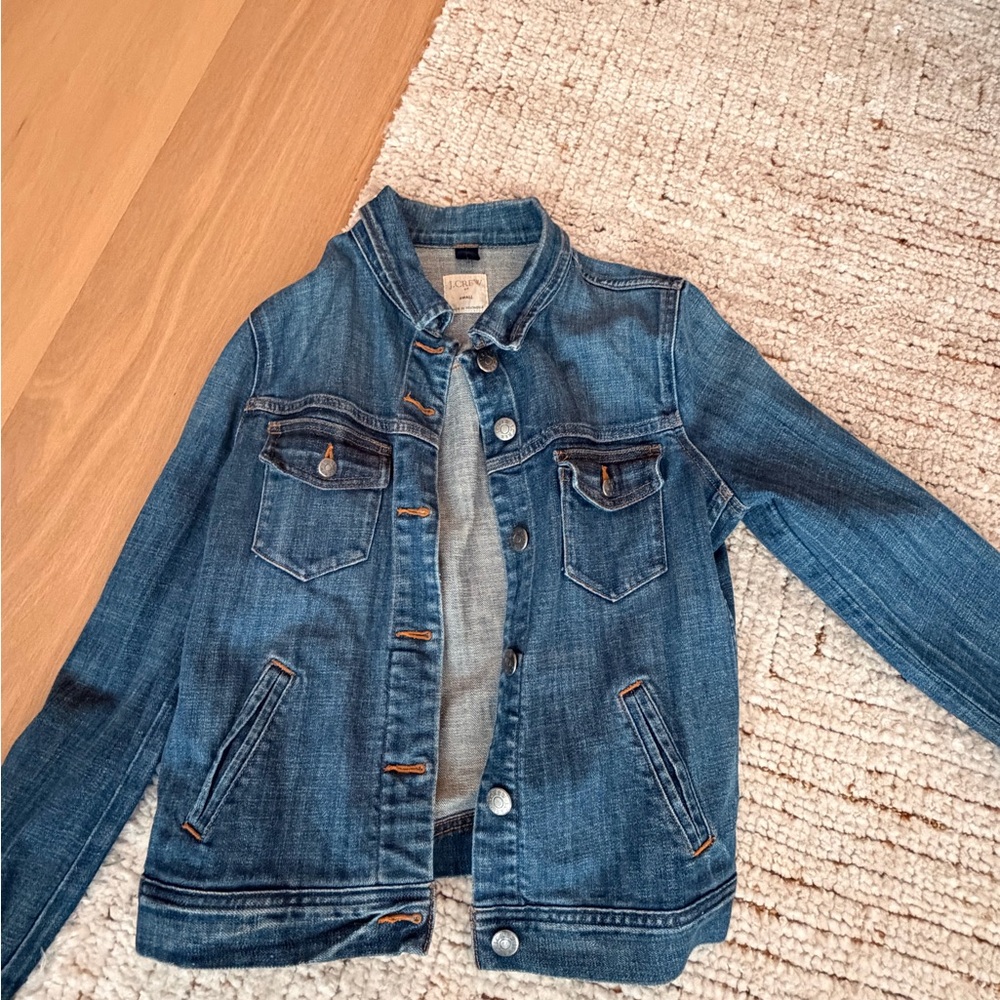J. Crew Classic Blue Denim Jacket